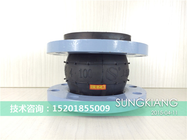 EPDM三元乙丙橡膠軟接頭可使用在100度沸水中嗎？